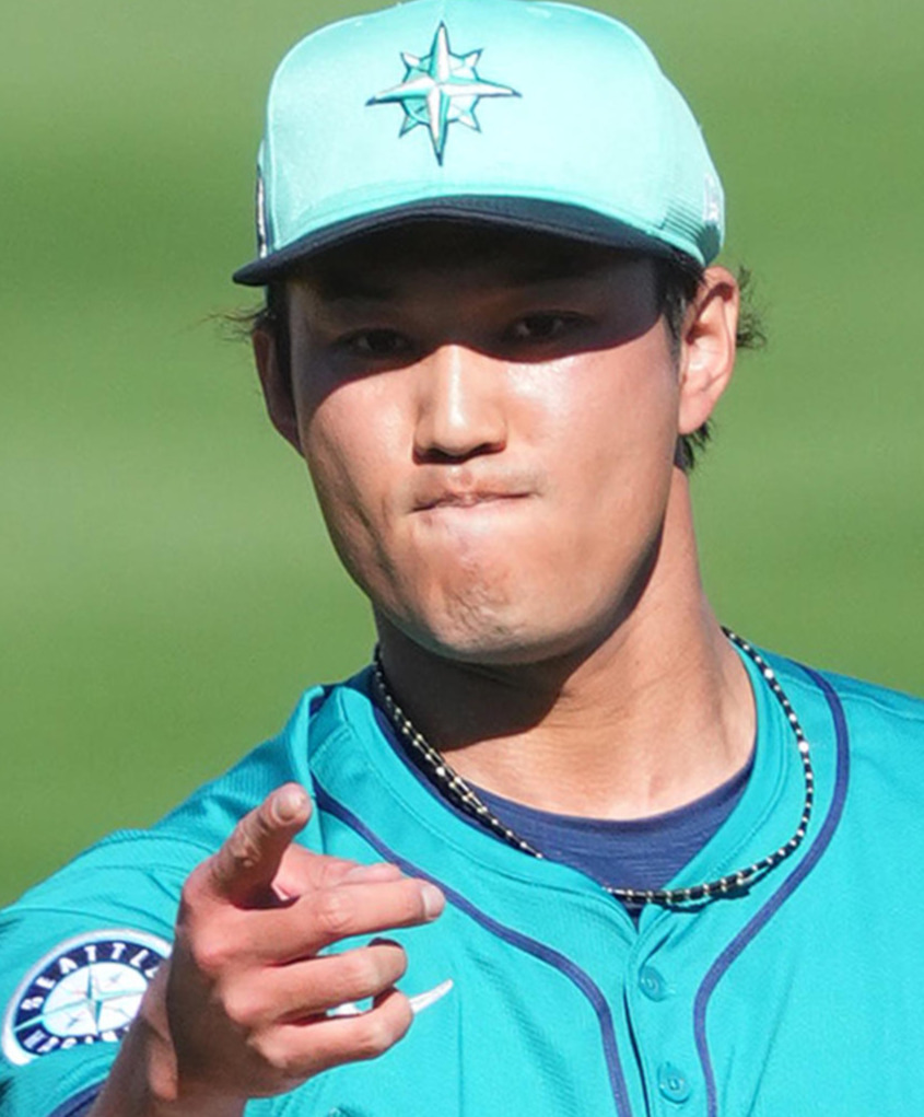 マリナーズ・マイナーの藤浪晋太郎（2025年2月撮影）