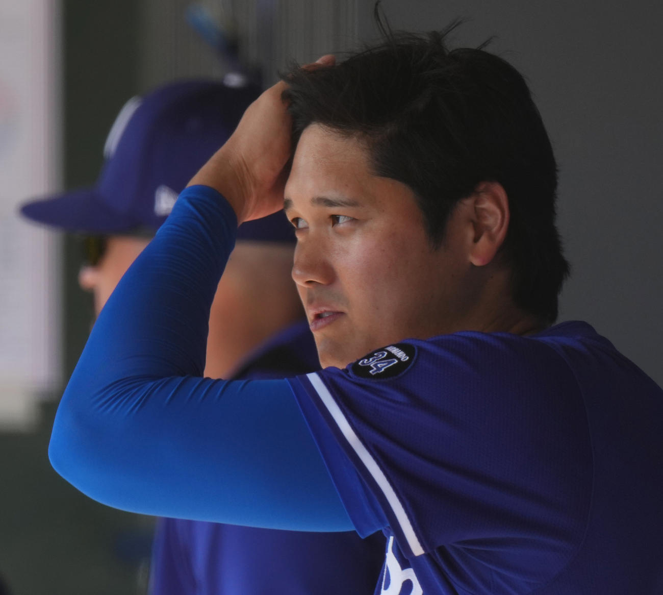 ドジャース大谷翔平（2025年3月6日撮影・菅敏）