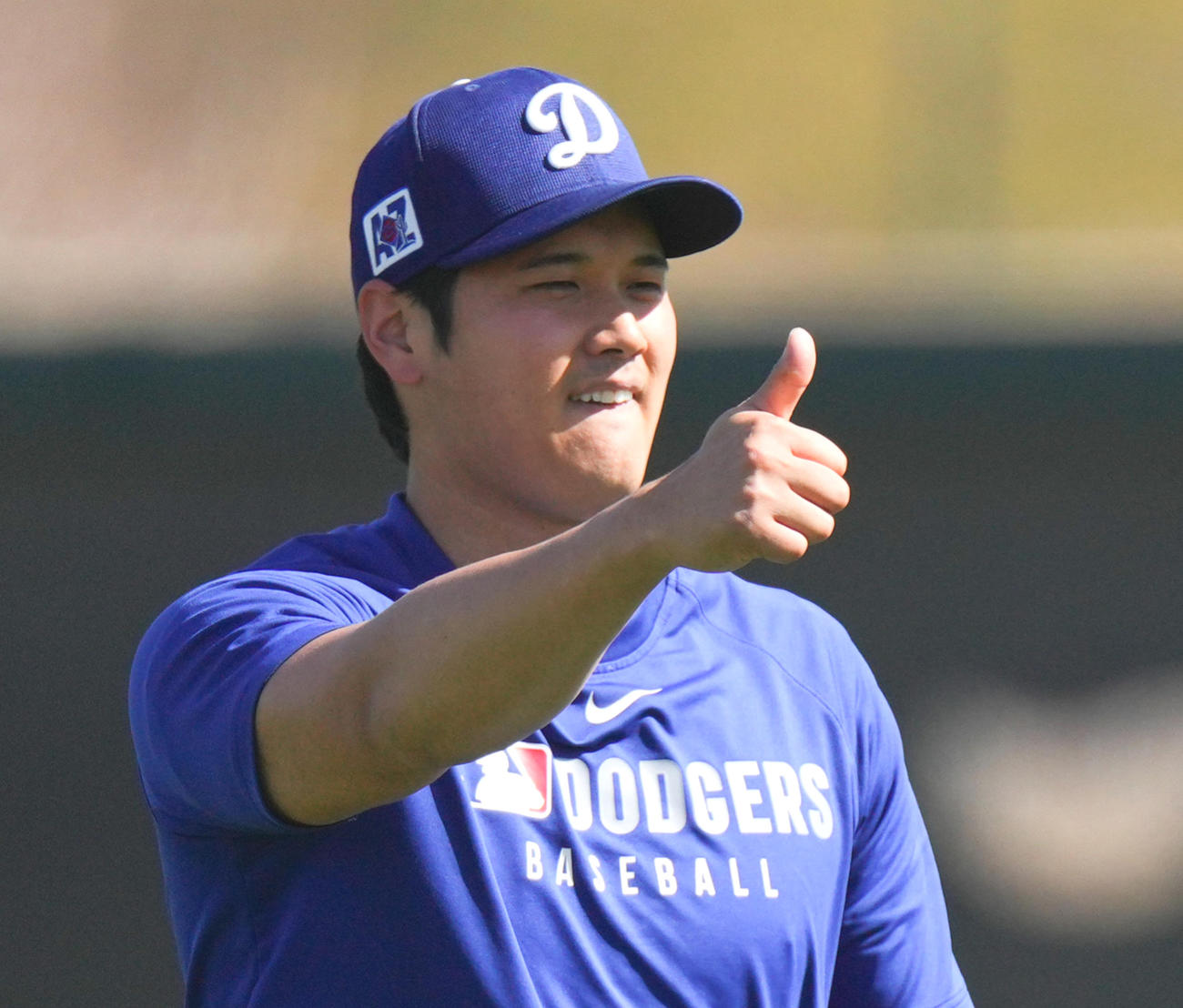 ドジャース大谷翔平（2025年3月2日撮影）