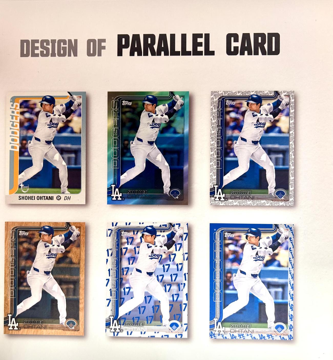 「Topps Tokyo Series：Collector Experience」で公開されるトレーディングカード（撮影・黒須亮）
