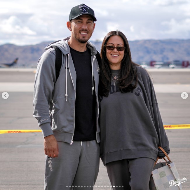 ドジャースの公式インスタグラムから