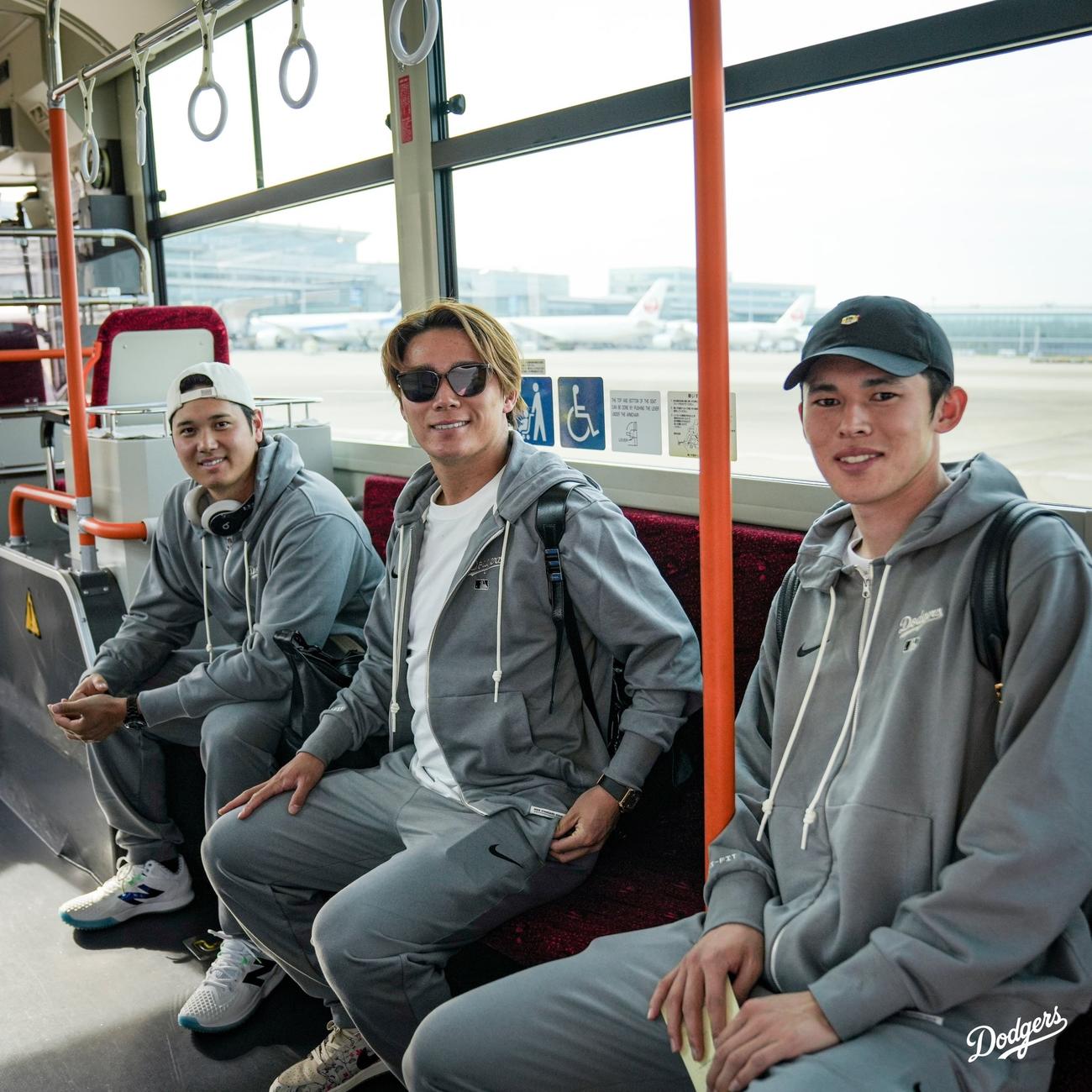 ドジャースのXから