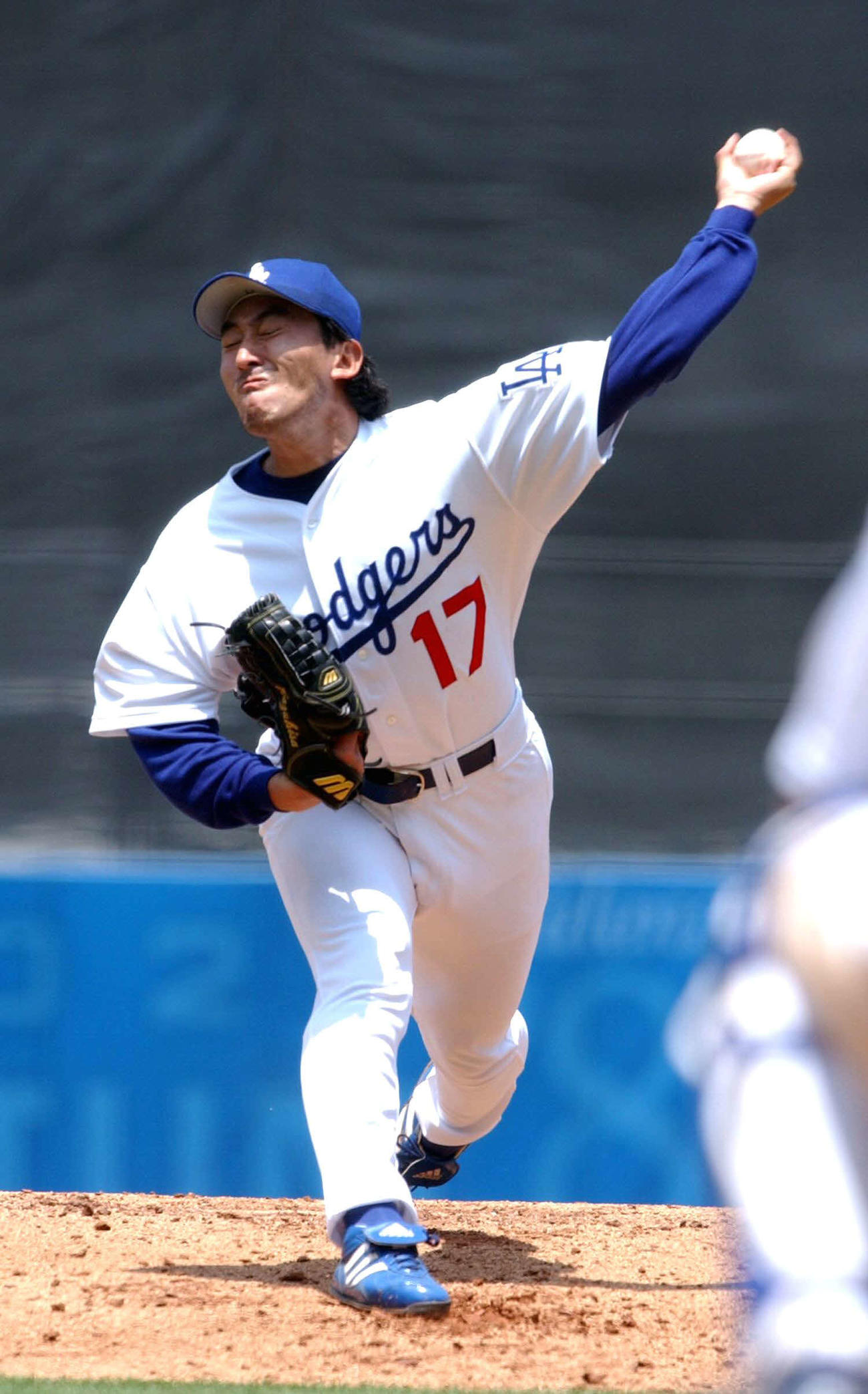 ドジャース石井一久（02年6月撮影）