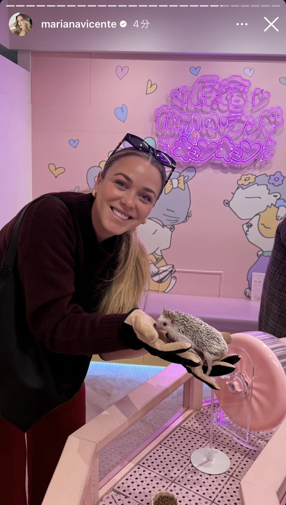 キケ・ヘルナンデスの妻マリアナ夫人のインスタグラムから