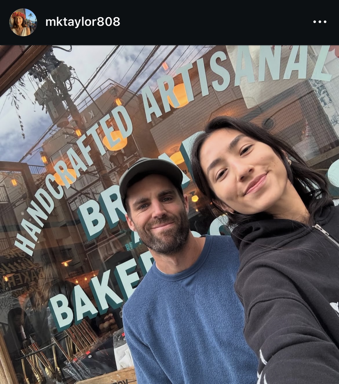 テーラーの妻メアリー夫人のインスタグラムから