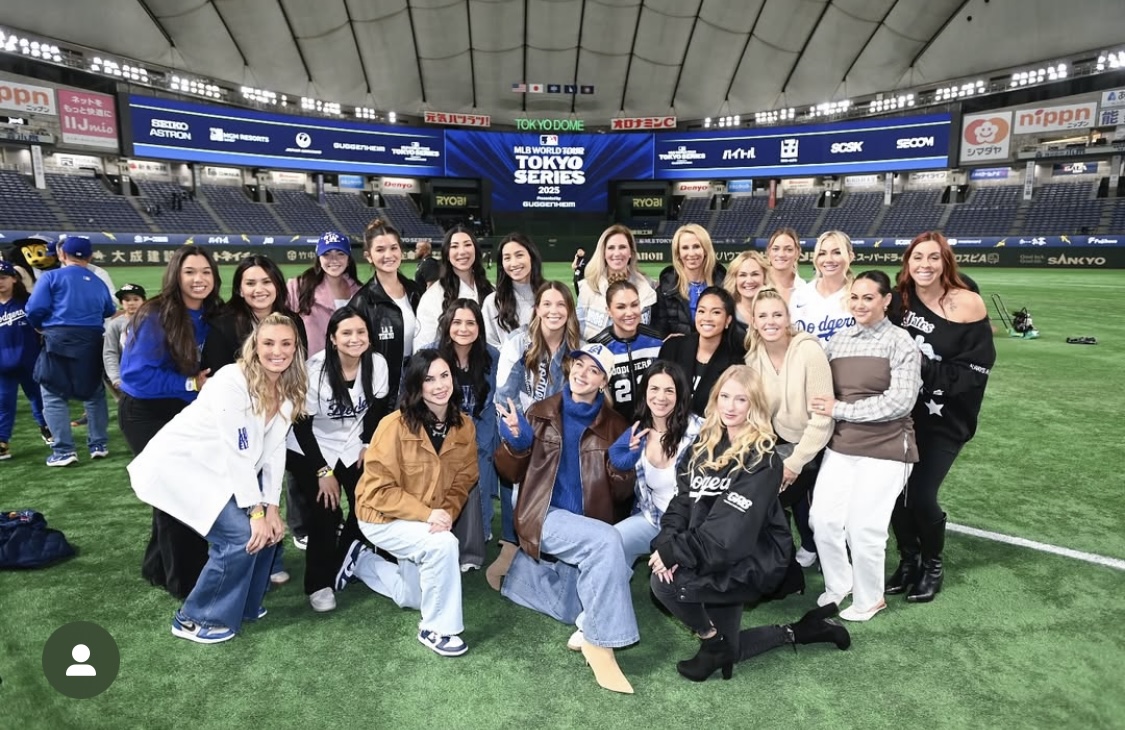 ドジャース奥様会のインスタグラムから