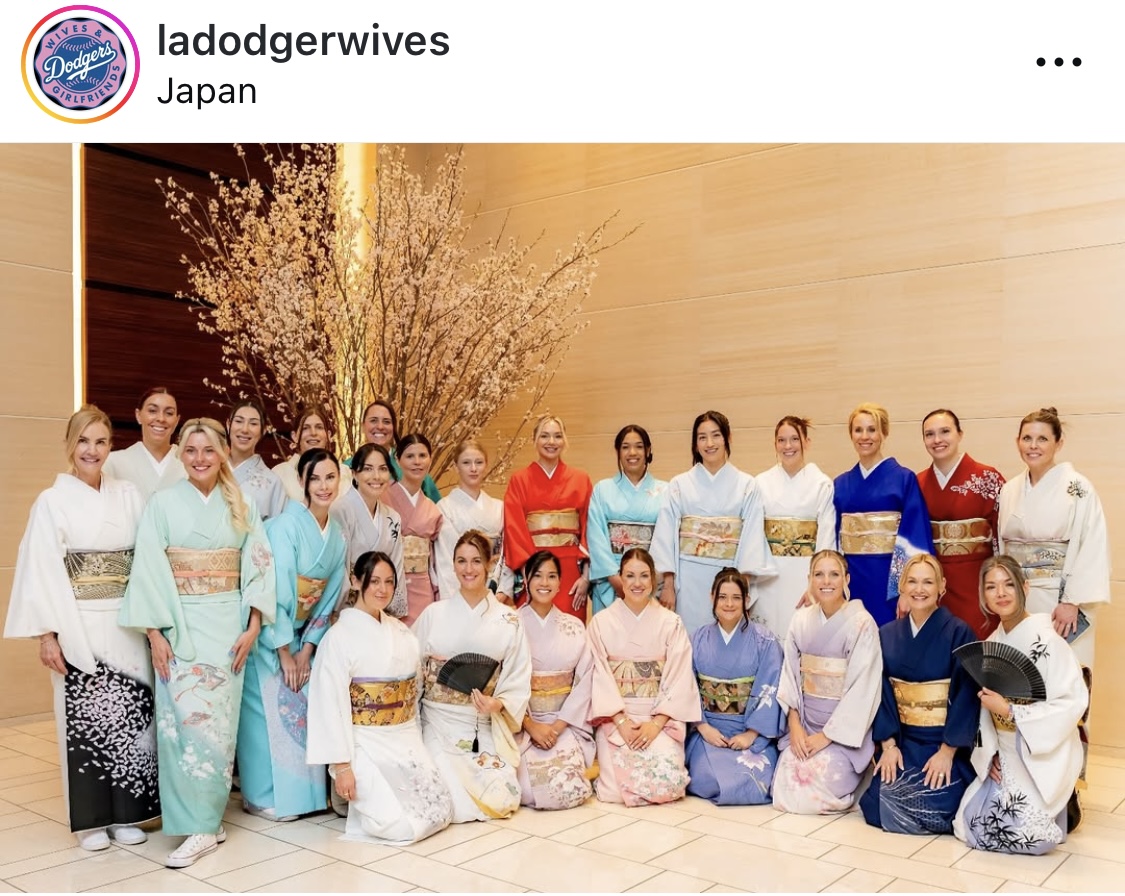 ドジャース奥様会のインスタグラムから