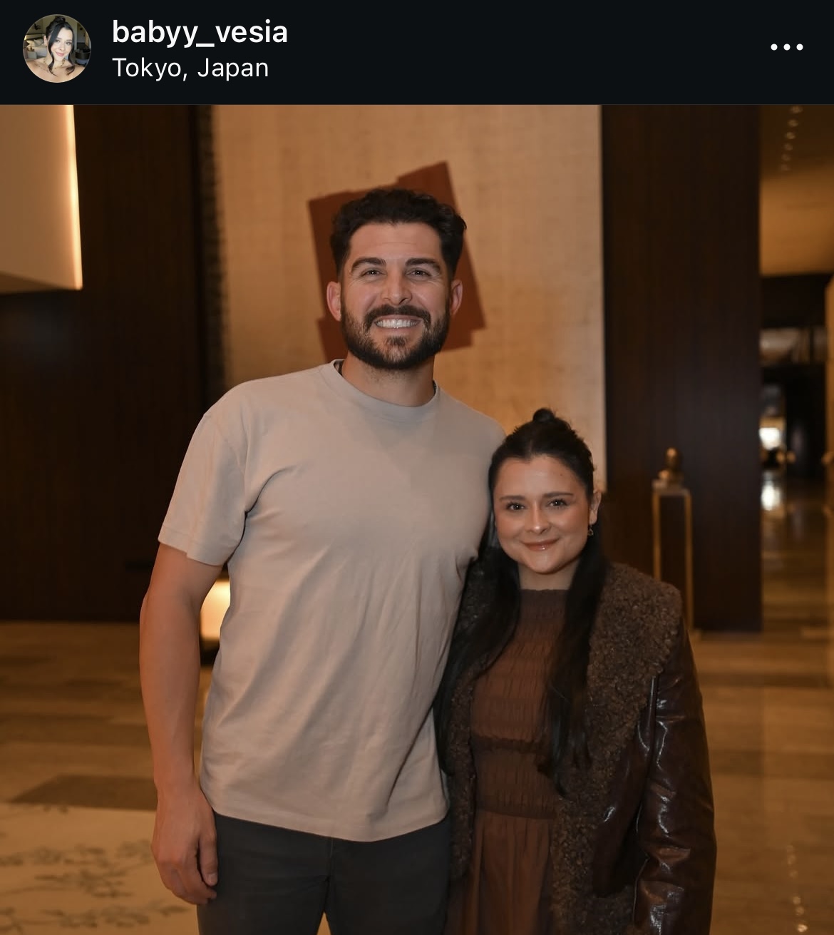 ベシアの妻ケイラ夫人のインスタグラムから