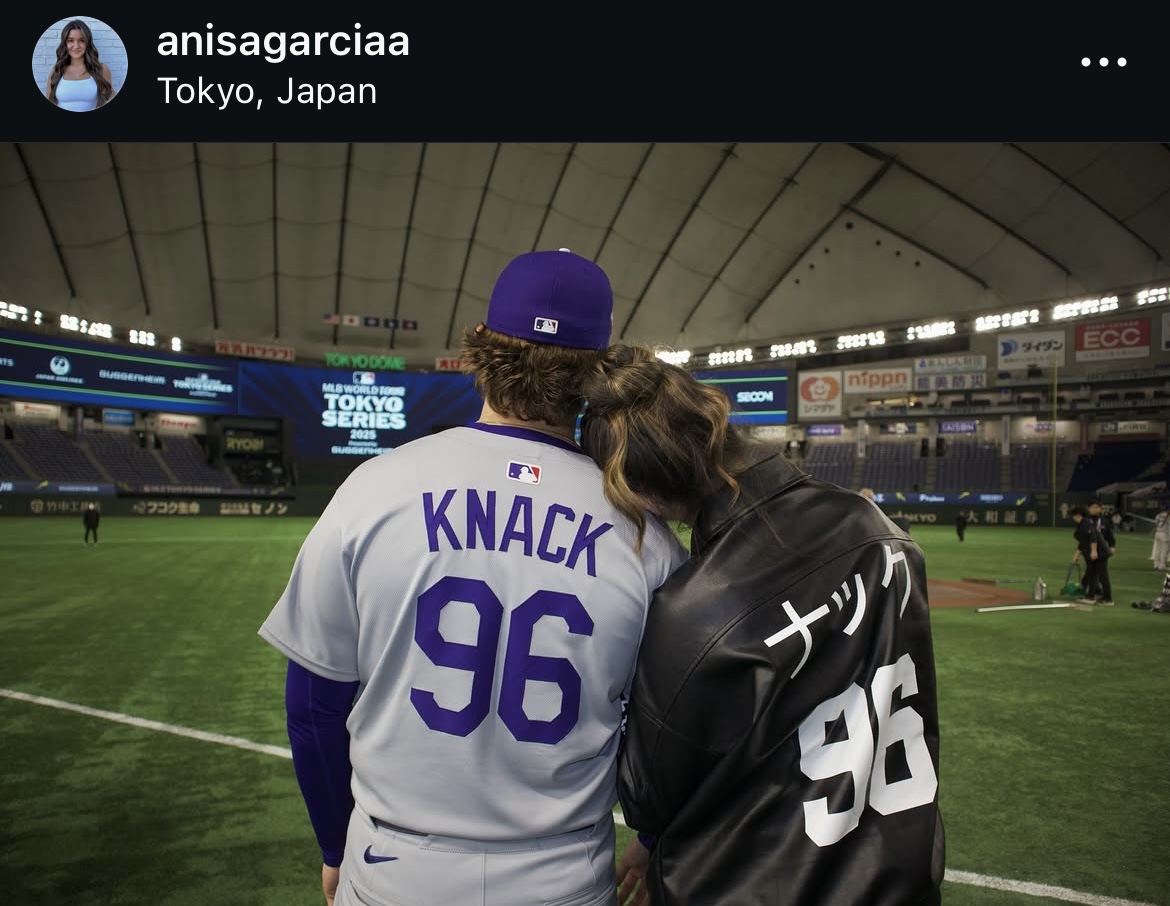 ナックの婚約者アニサさんのインスタグラムから