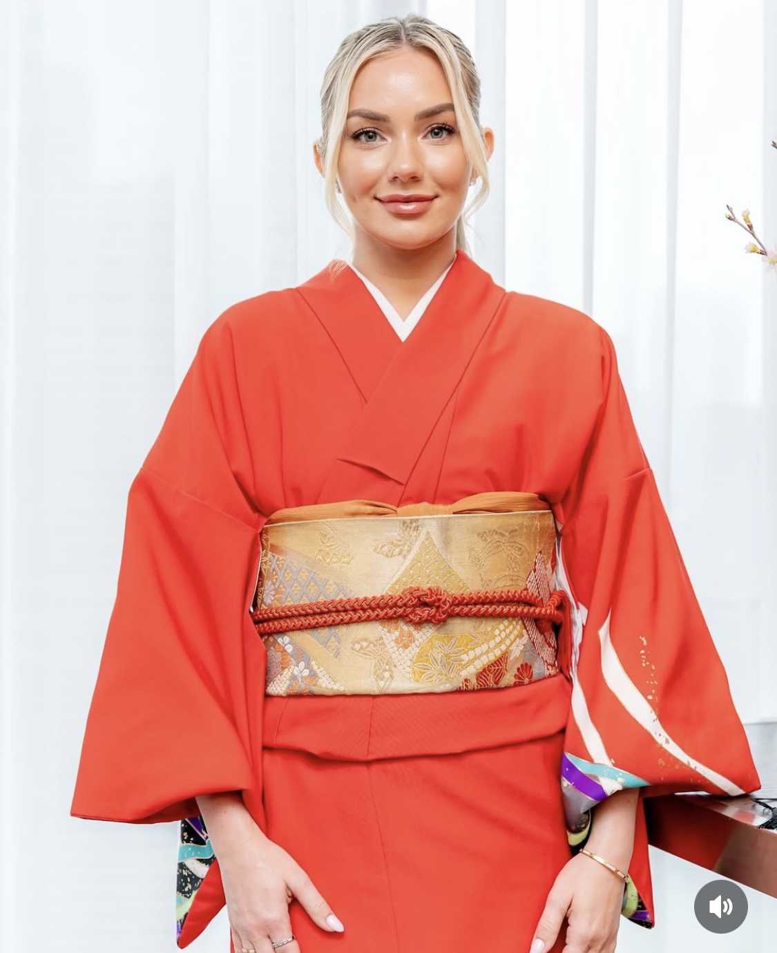 フリーマンの妻チェルシー夫人のインスタグラムから