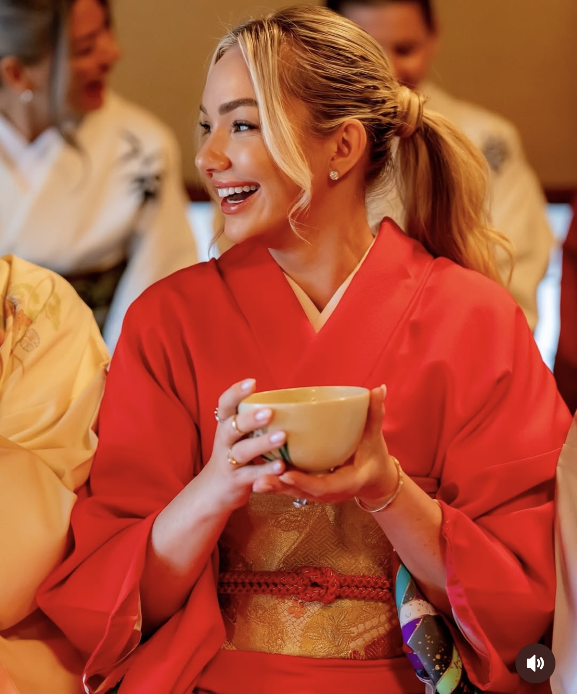 フリーマンの妻チェルシー夫人のインスタグラムから