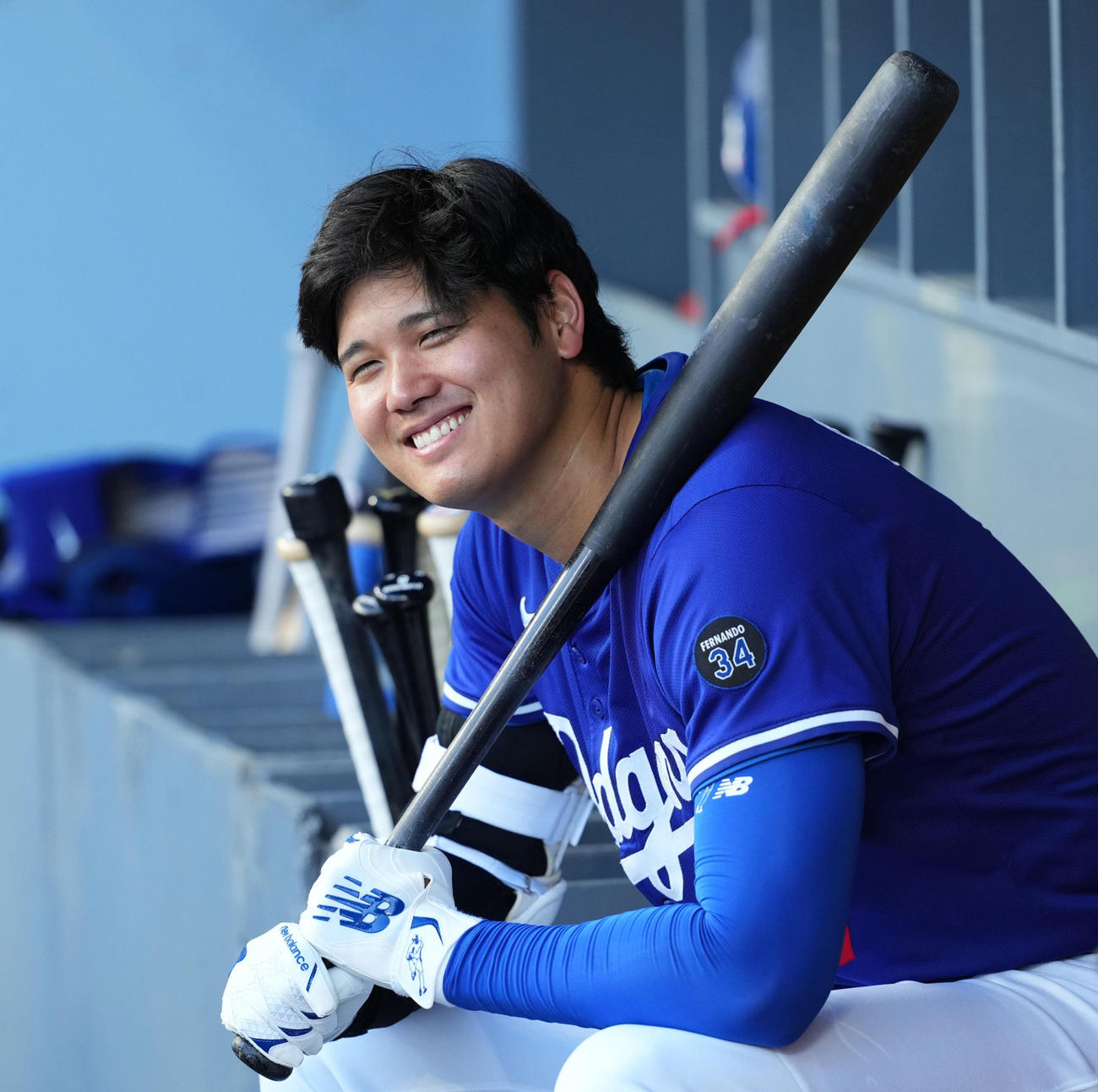 ドジャース大谷翔平（2025年3月23日撮影）