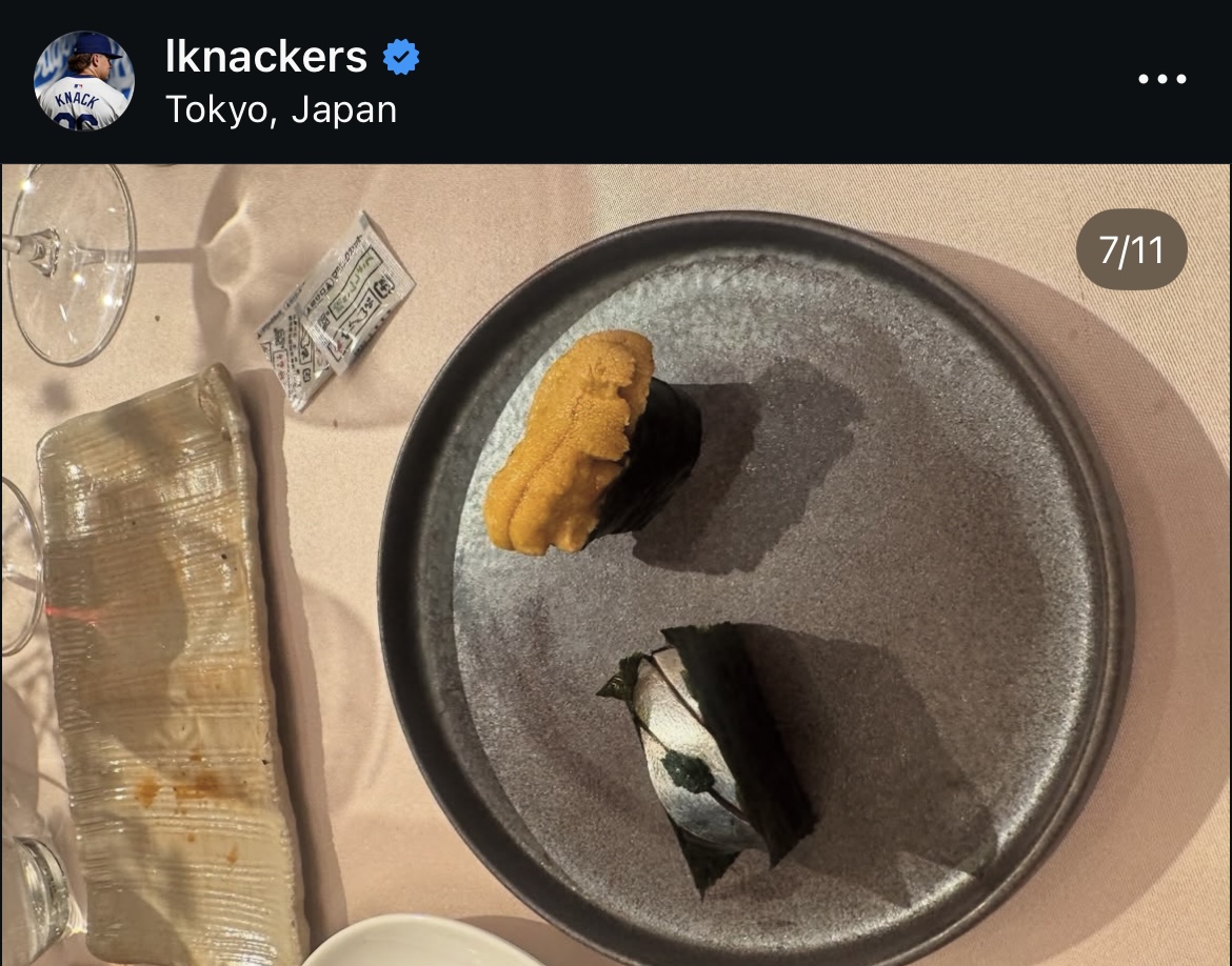 ナックのインスタグラムから