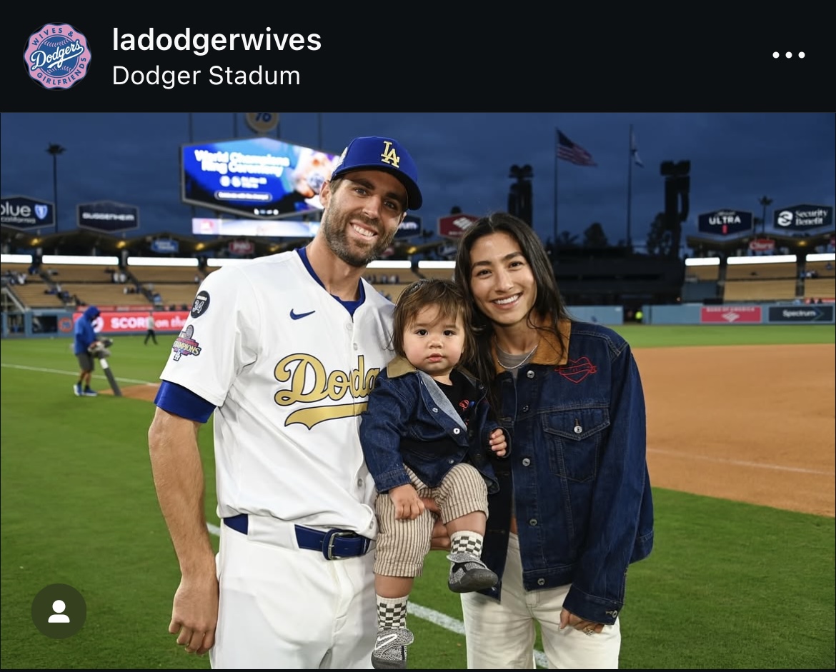 ドジャース夫人会のインスタグラムから