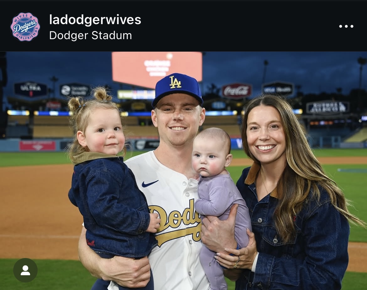 ドジャース夫人会のインスタグラムから