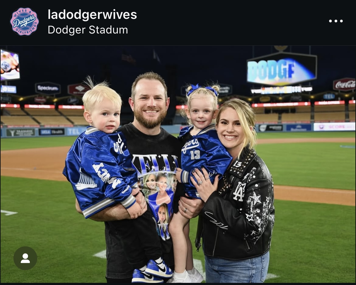 ドジャース夫人会のインスタグラムから