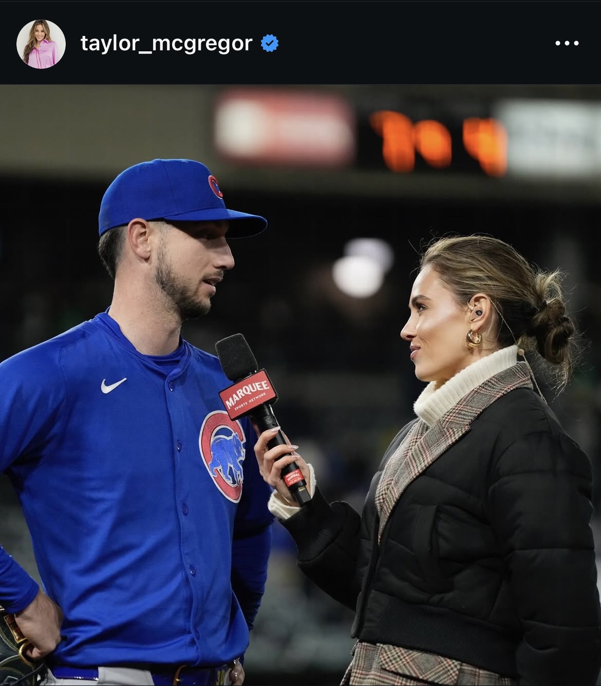 テイラー・マカレガーさんのインスタグラムから