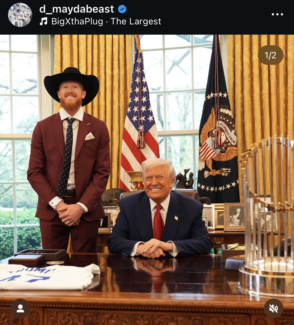 メイのインスタグラムから