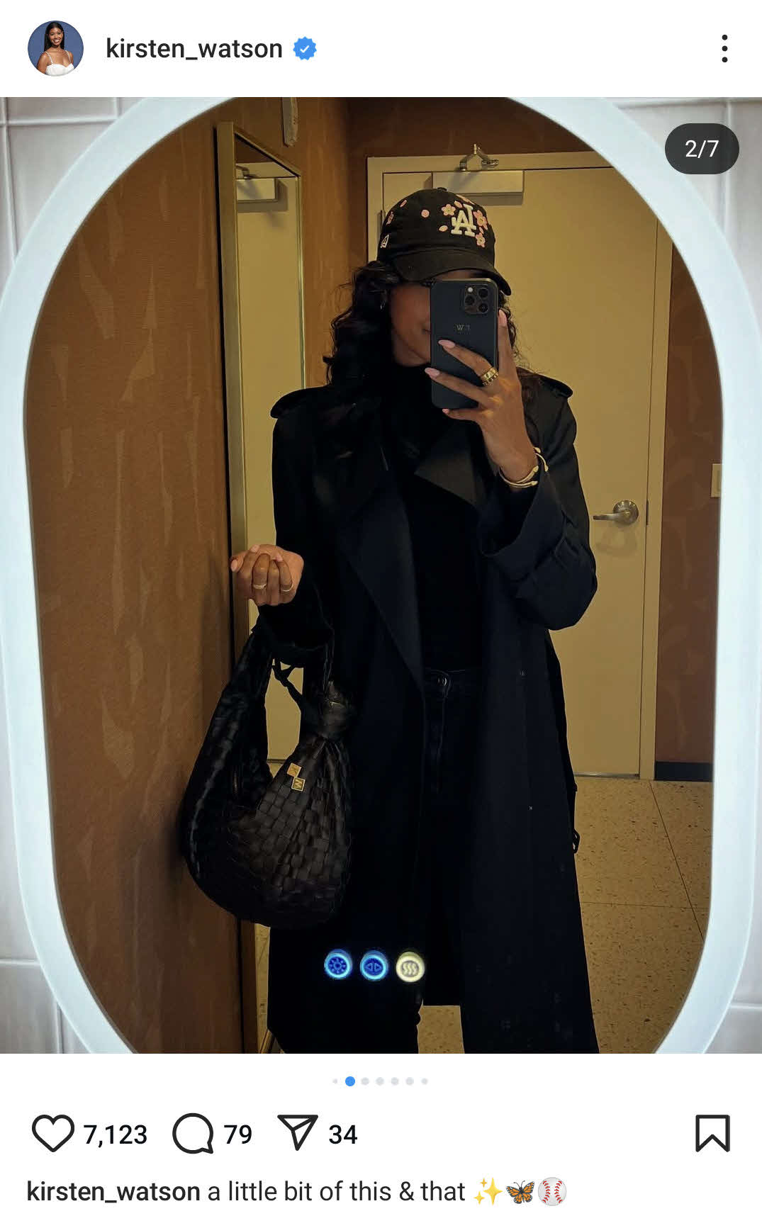 ワトソンさんのインスタグラムから