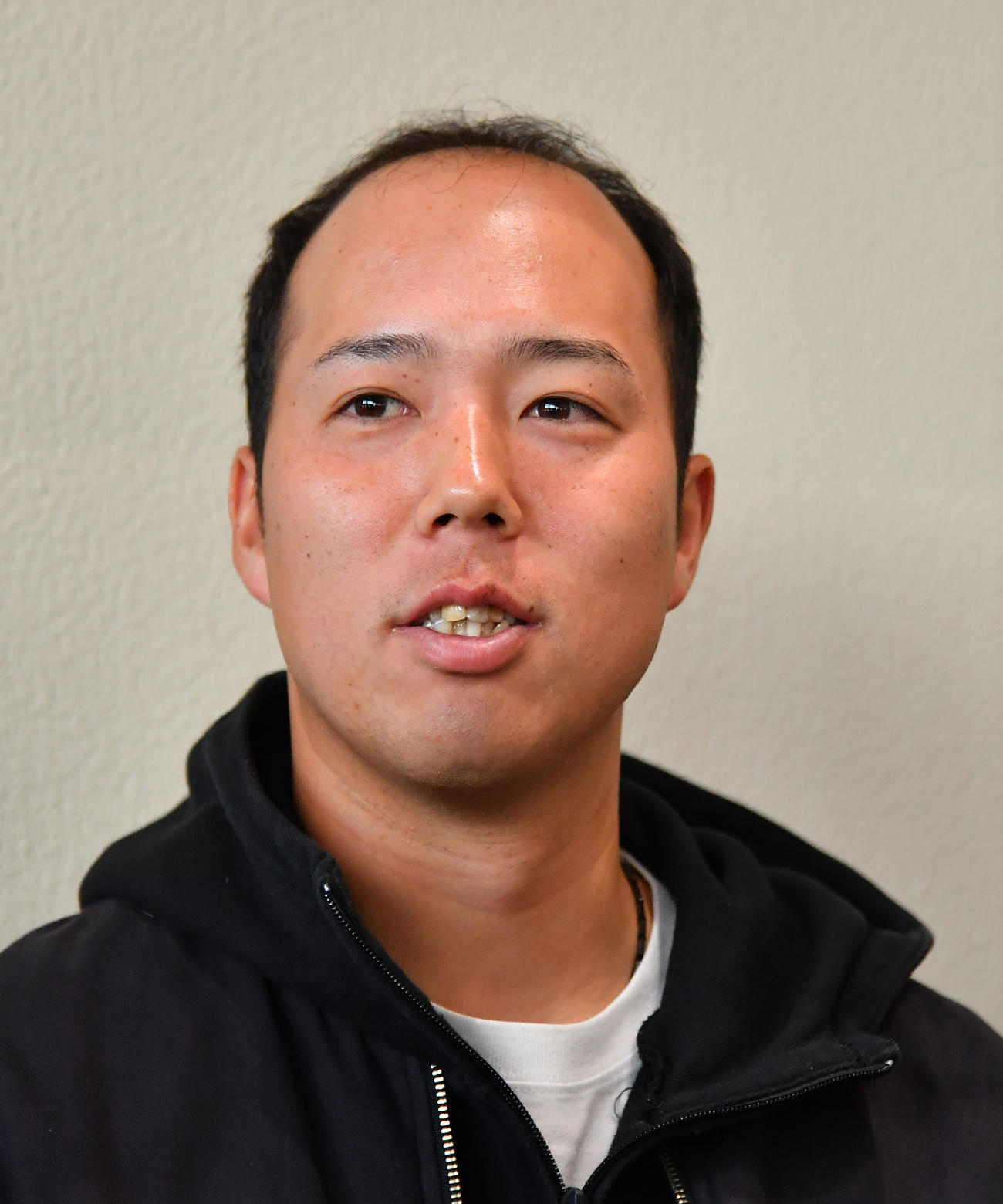 青柳晃洋（2025年2月撮影）