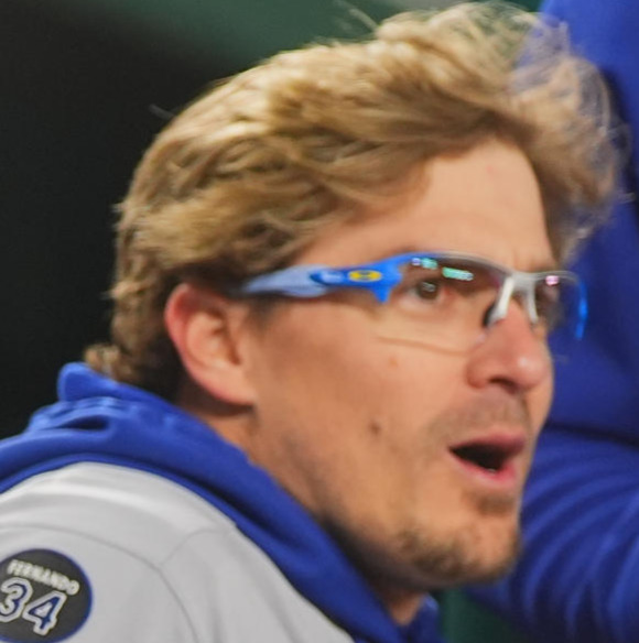 ドジャースのキケ・ヘルナンデス（2025年4月撮影）