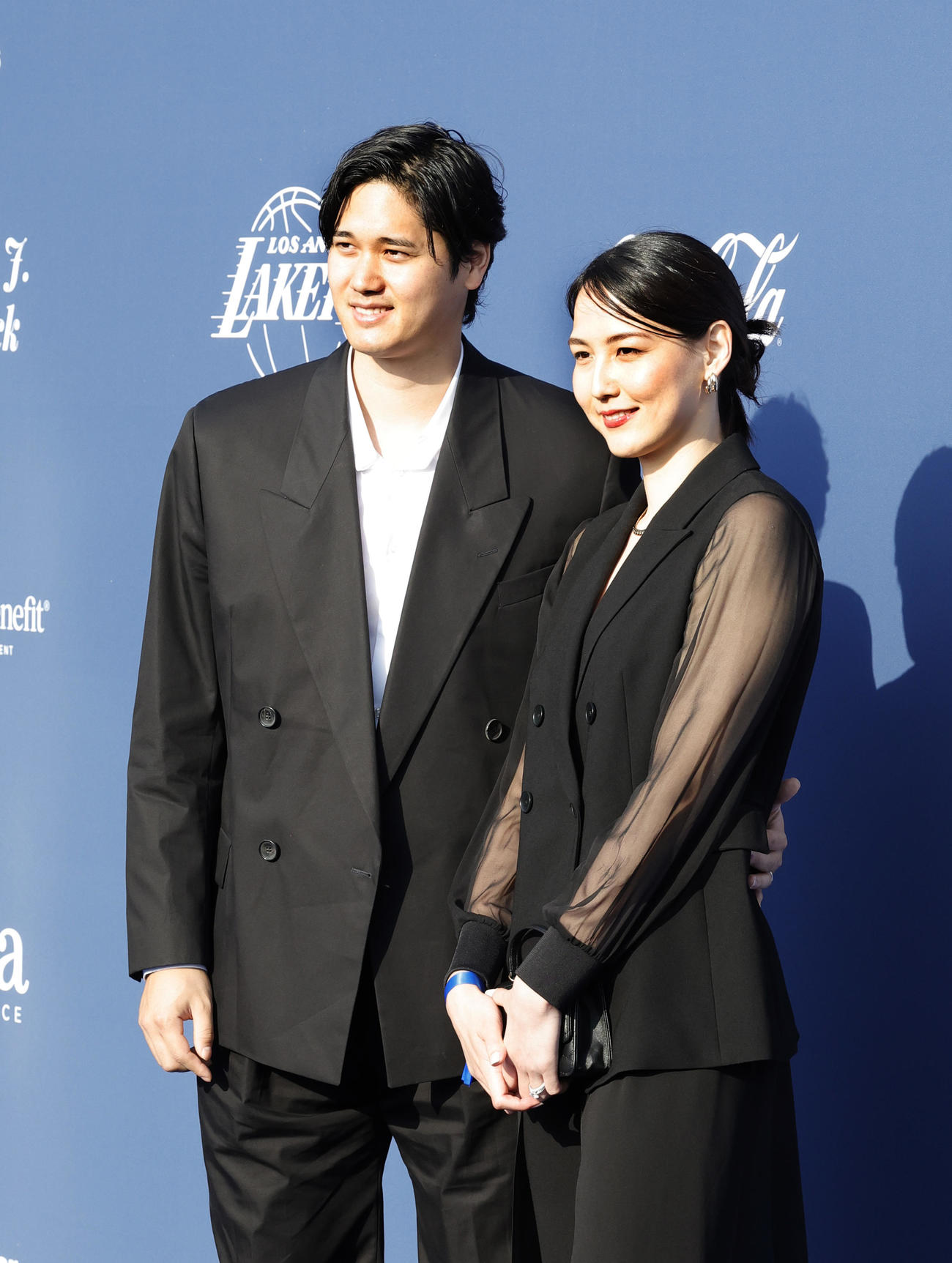 24年5月、球団オーナーグループ主催のチャリティーイベントに参加したドジャース大谷と真美子夫人