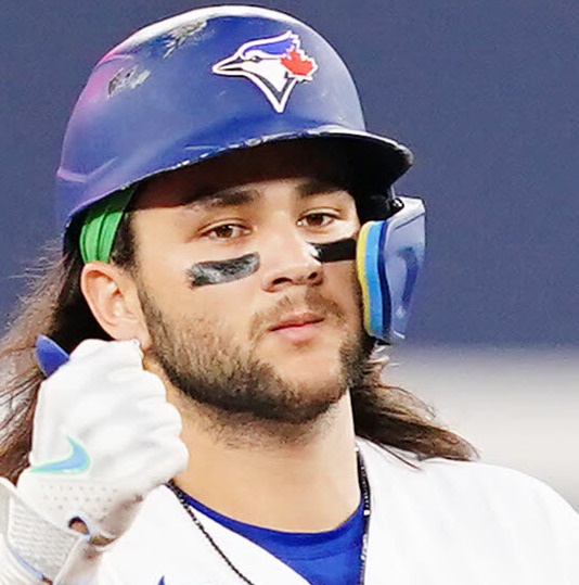 ブルージェイズのボー・ビシェット（2023年7月撮影）