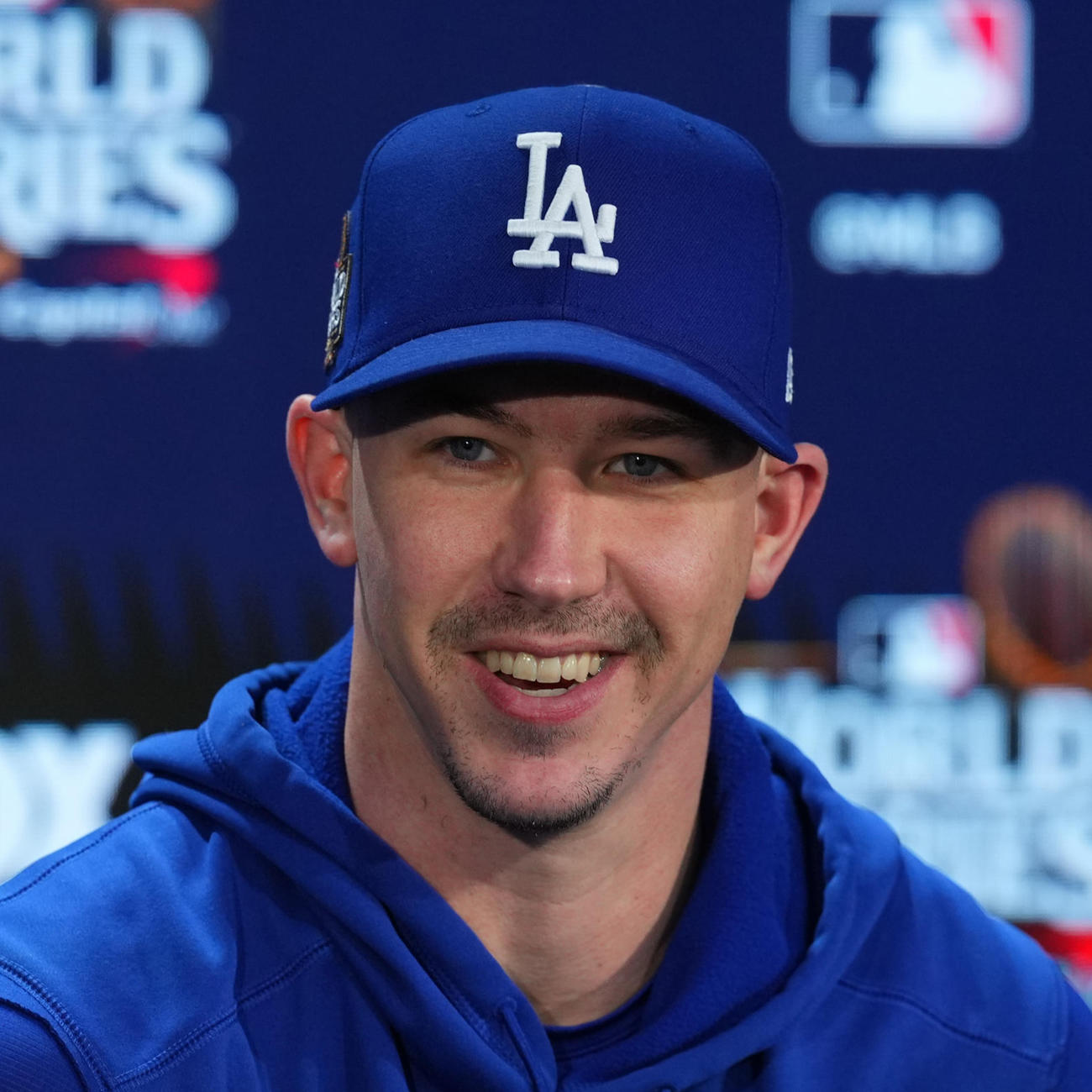 ドジャース時代のビューラー（2024年10月撮影）