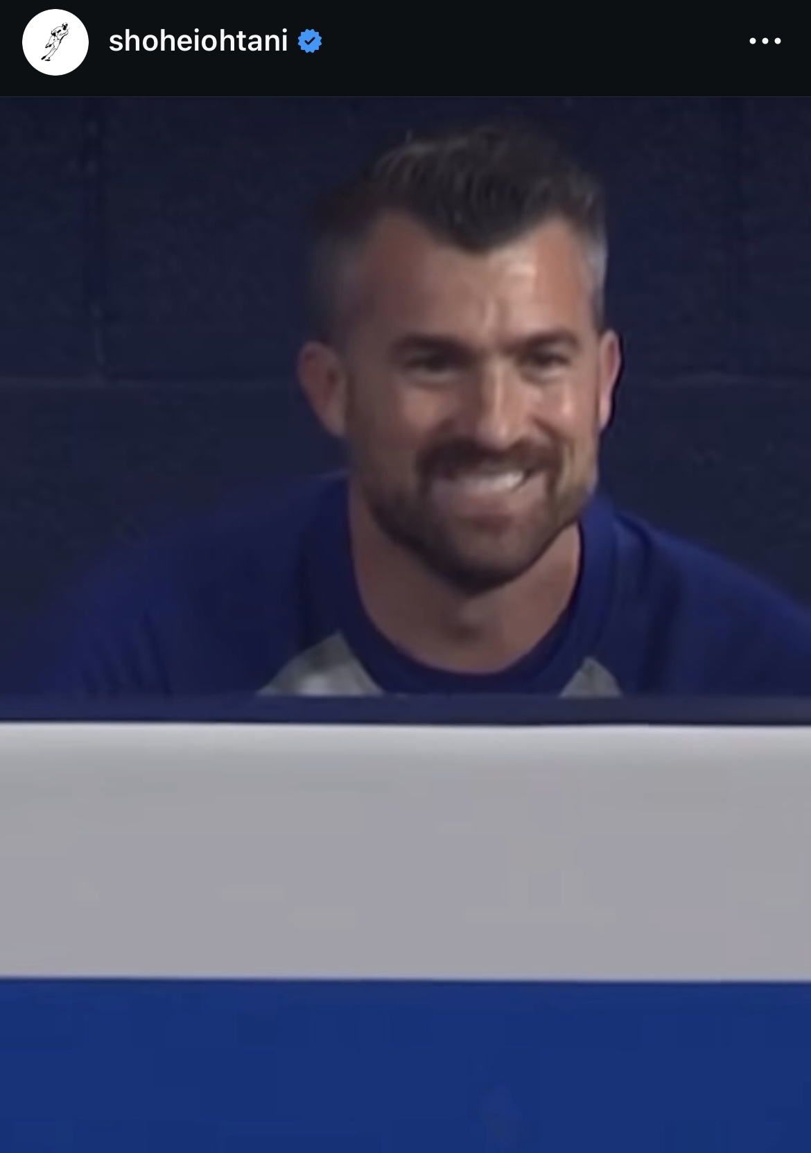 大谷のインスタグラムから