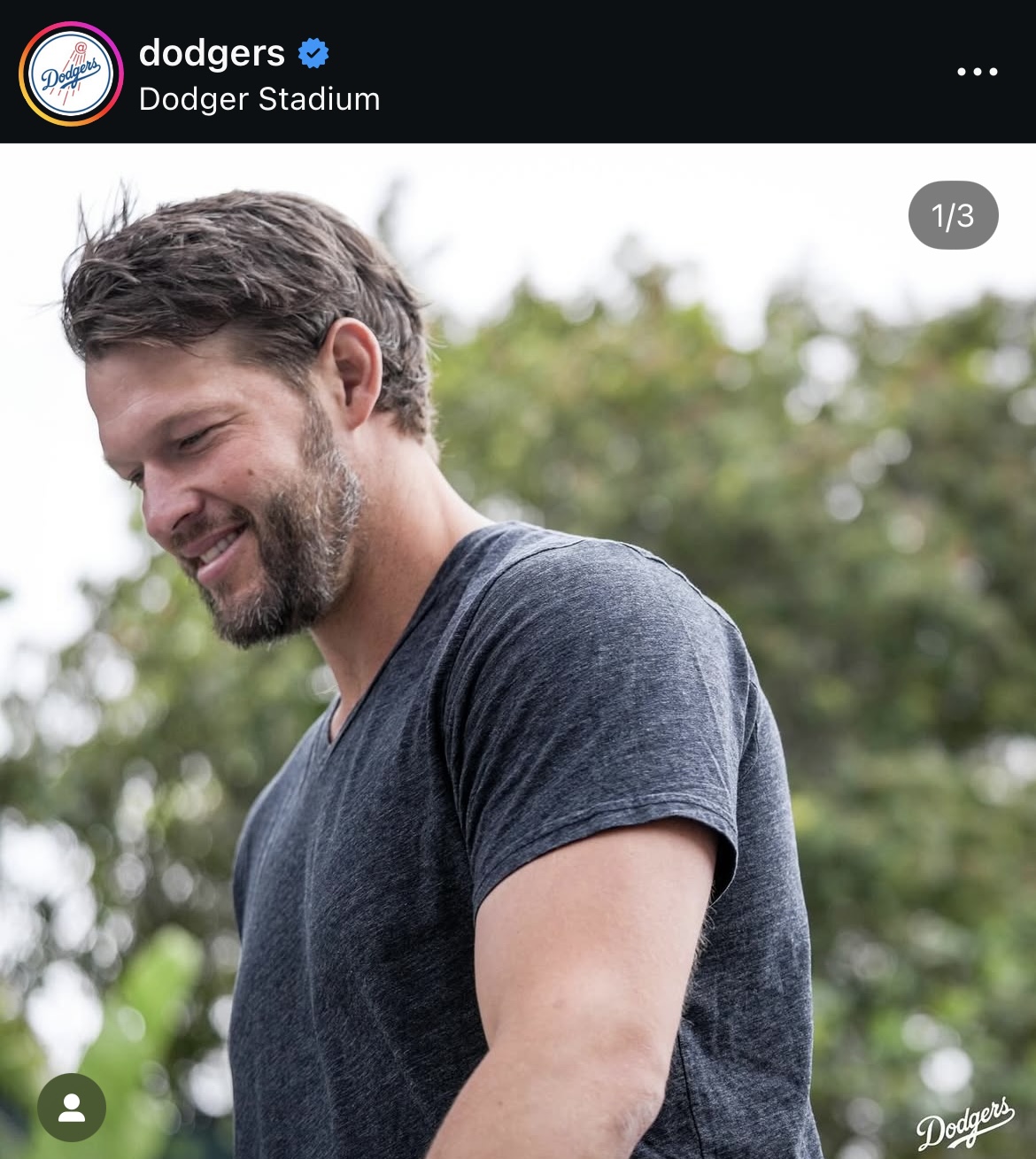 ドジャース公式インスタグラムから