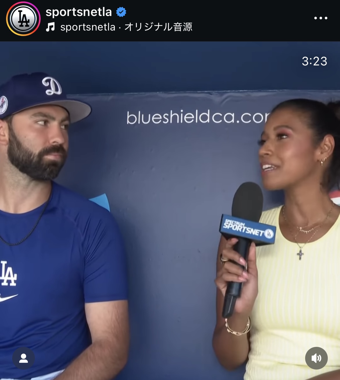 キルステン・ワトソンさんの「イメチェン」姿が公開　スポーツネットLAのインスタグラムから