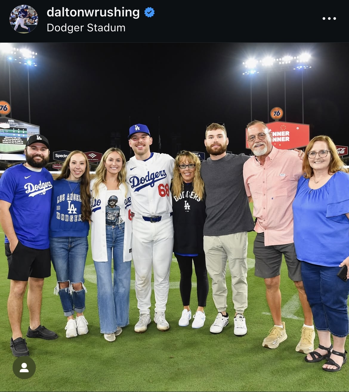 ラッシングのインスタグラムから