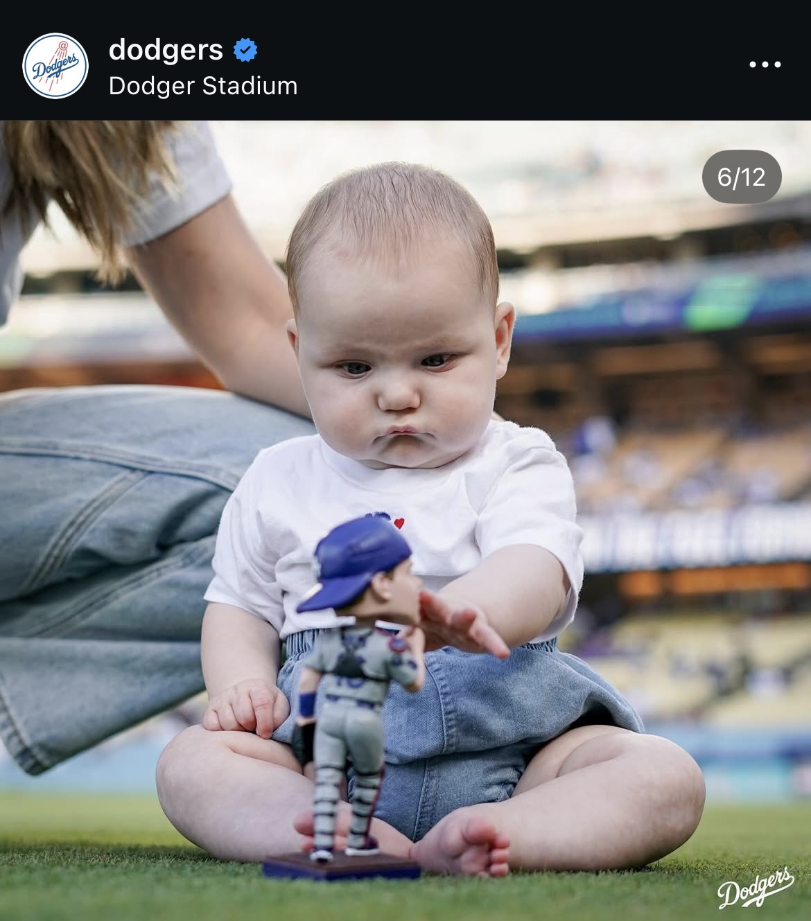 ドジャース公式インスタグラムから