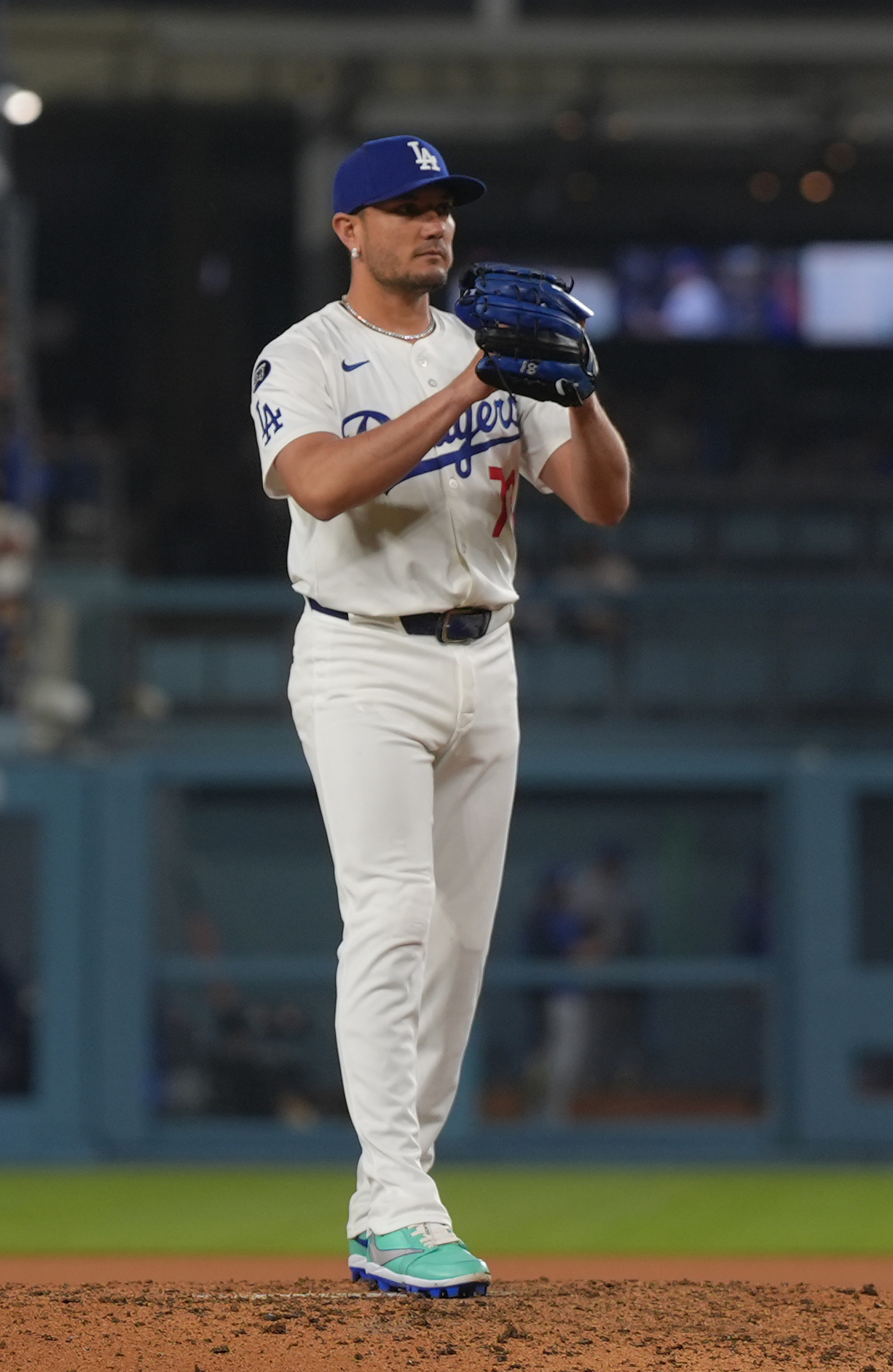 ドジャースのミゲル・ロハス（2025年4月12日撮影）