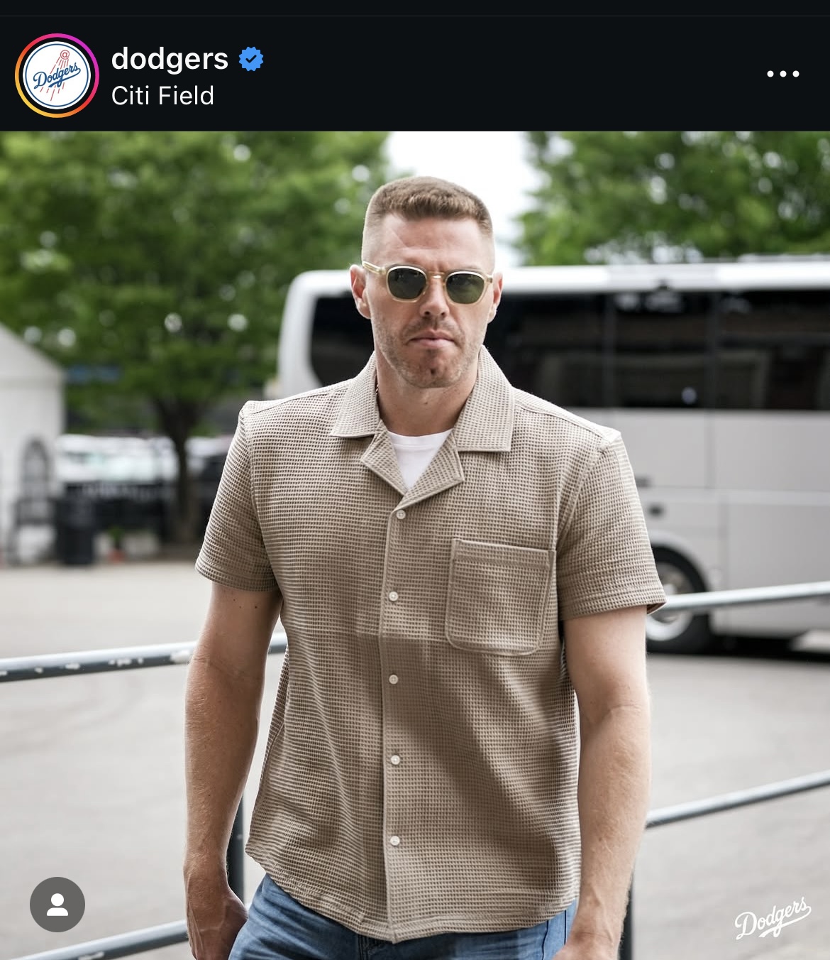 ドジャース公式インスタグラムから