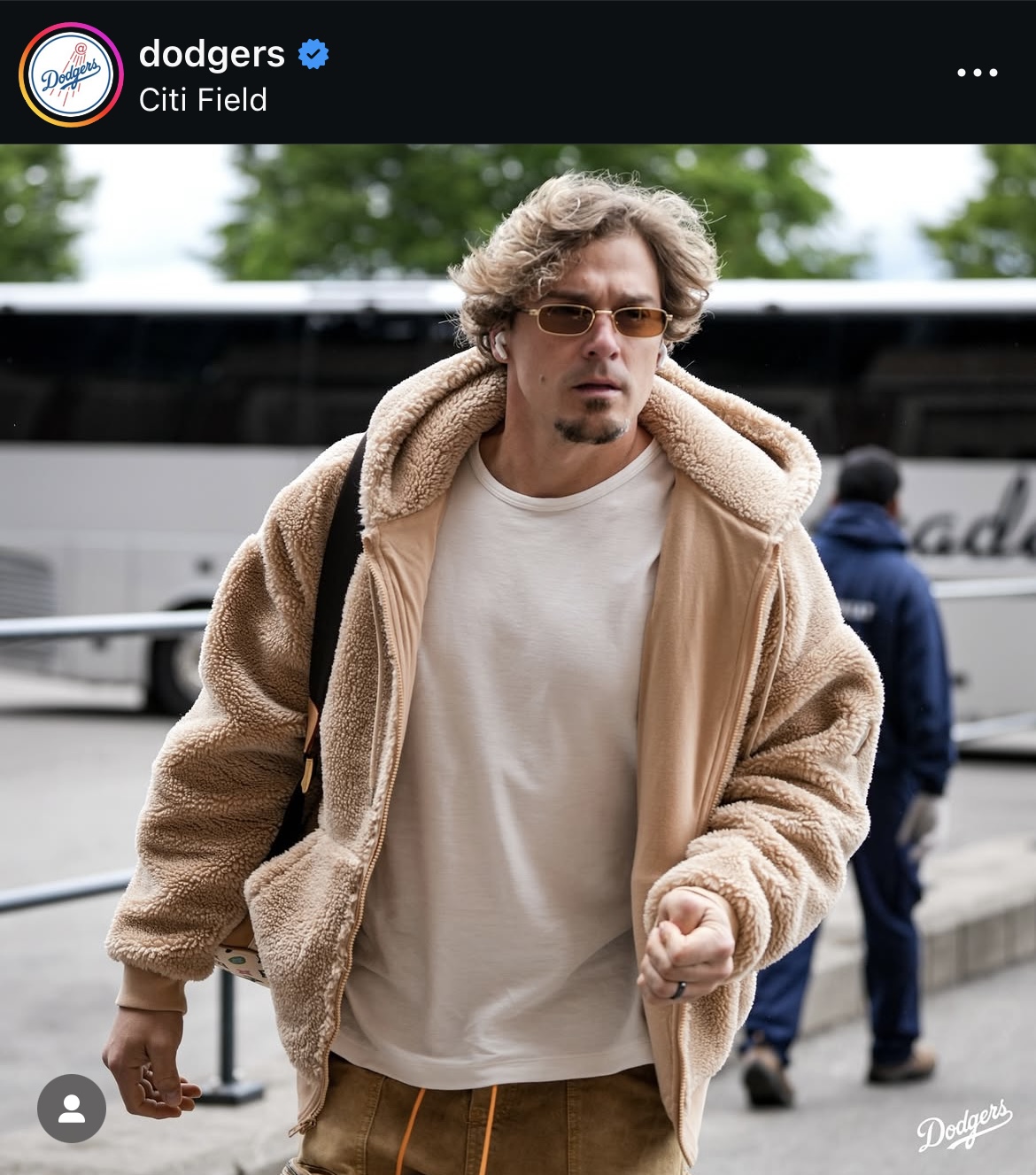ドジャース公式インスタグラムから