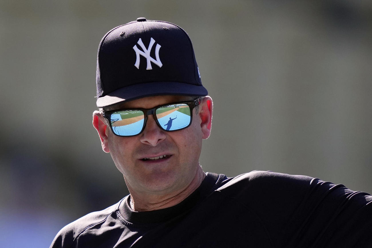 ヤンキースのアーロン・ブーン監督（AP）
