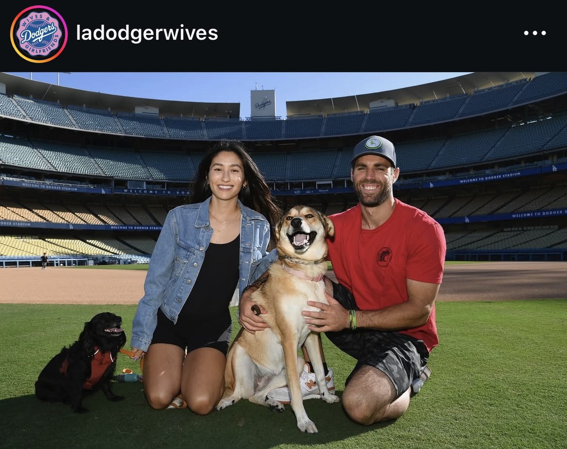 ドジャース夫人会のインスタグラムから