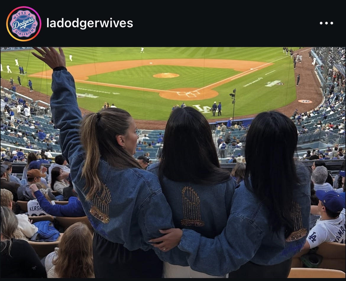 ドジャース夫人会のインスタグラムから