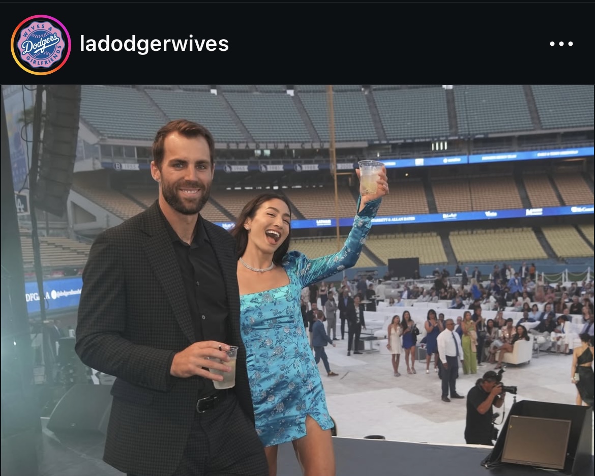 ドジャース夫人会のインスタグラムから