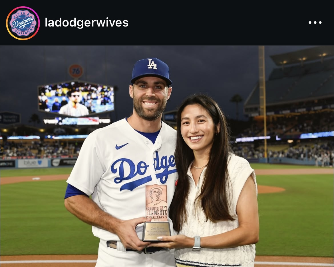 ドジャース夫人会のインスタグラムから