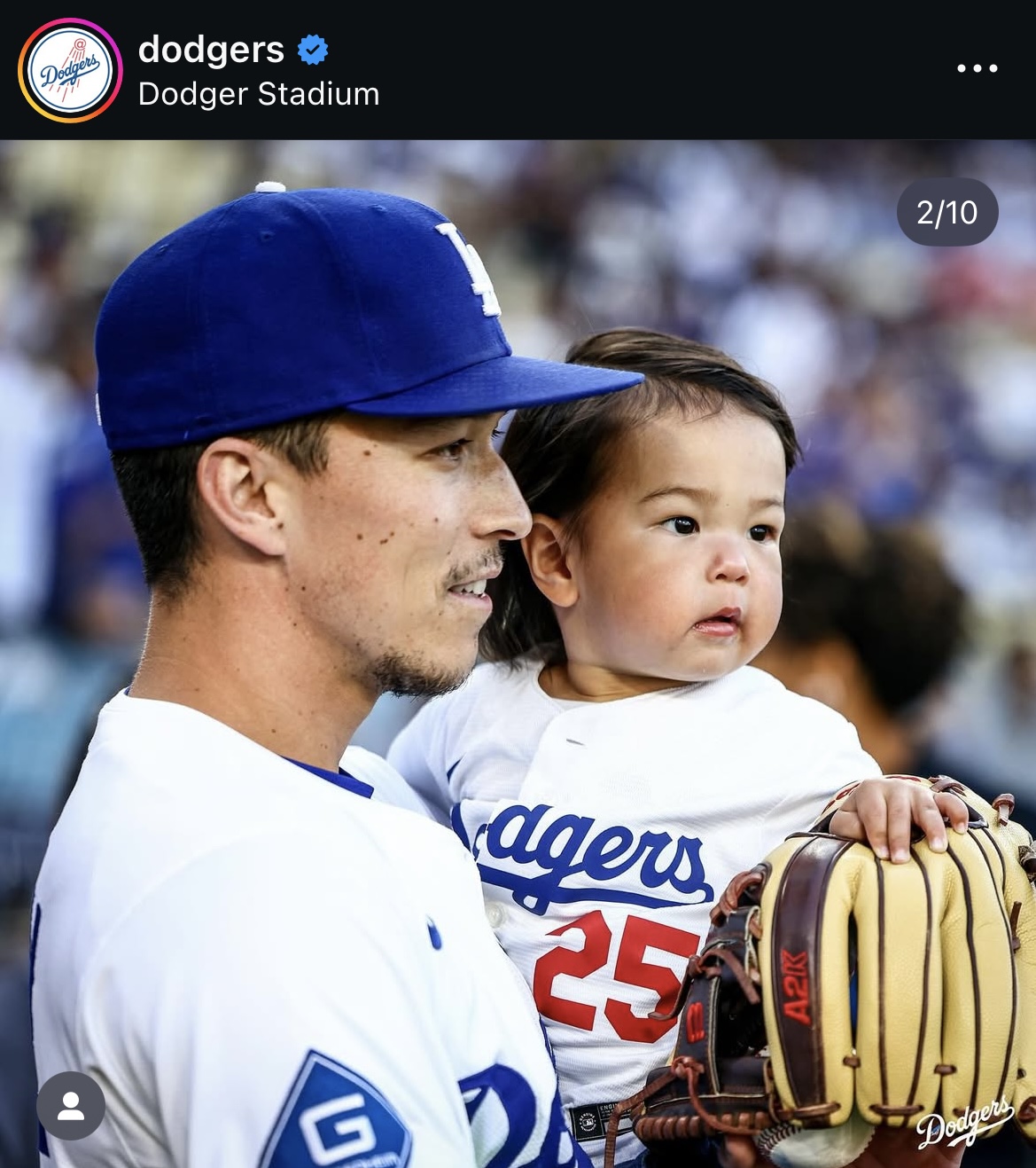 ドジャース公式インスタグラムから