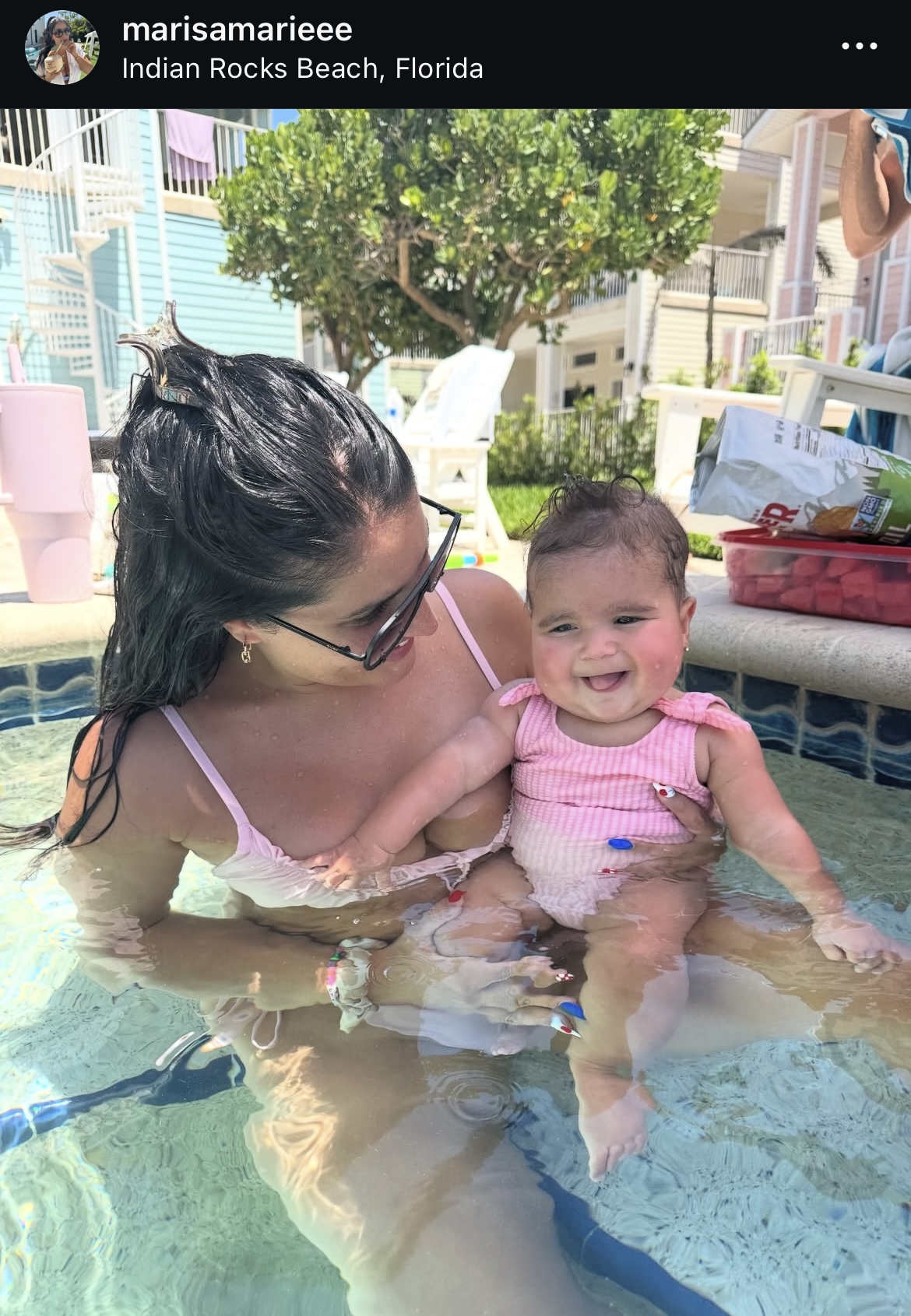 キーアマイヤー氏の妻マリサ夫人のインスタグラムから
