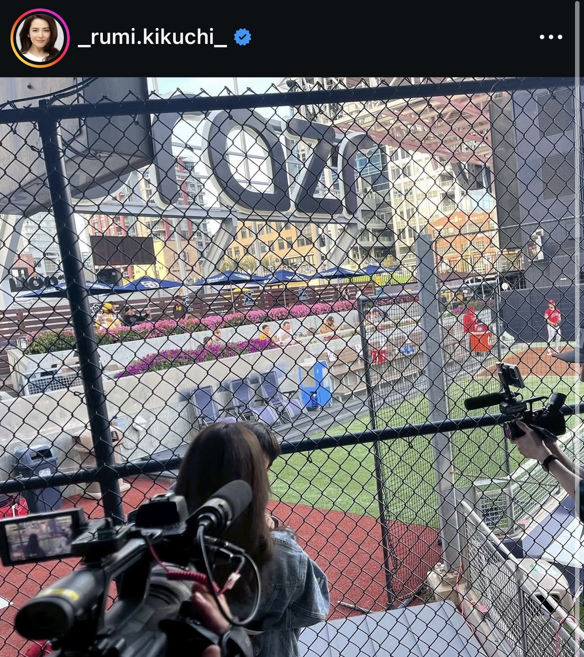 深津瑠美さんのインスタグラムから