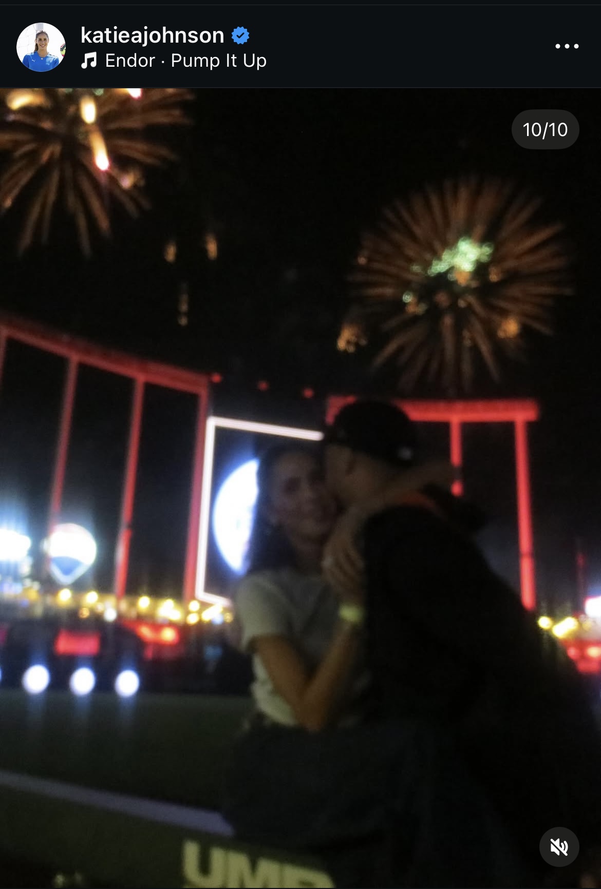 フラーティの恋人ケイティーさんのインスタグラムから