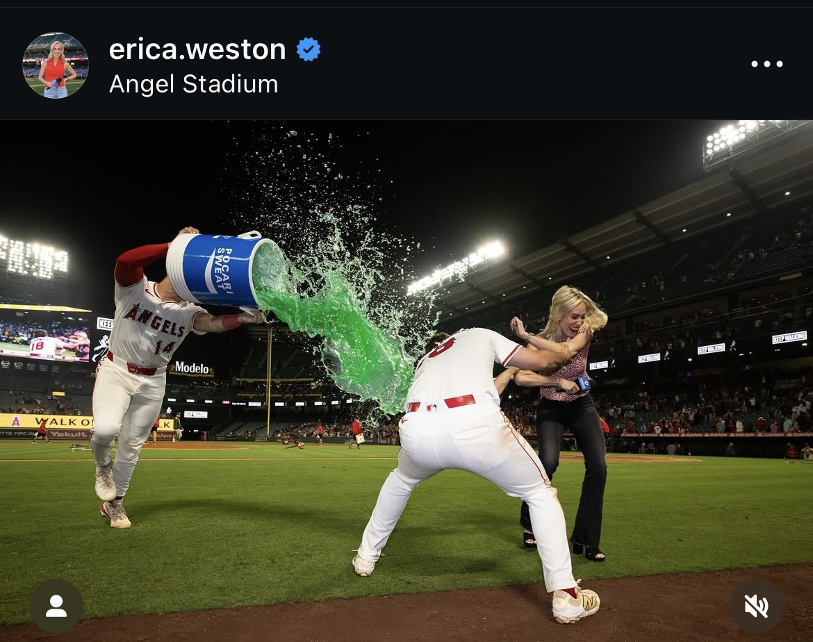 エリカ・ウェストンさんのインスタグラムから