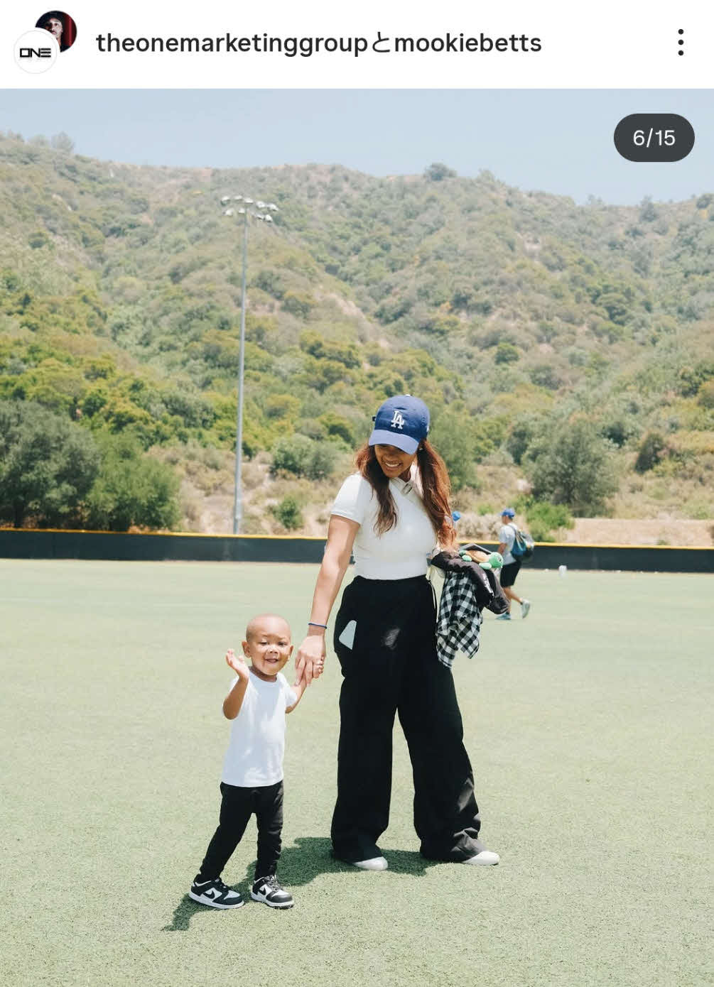 ベッツのインスタグラムから