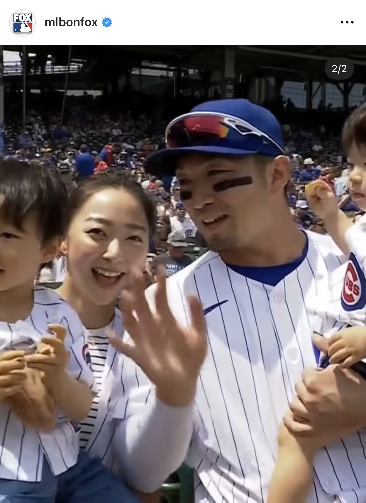 MLB ON FOXのインスタグラムから