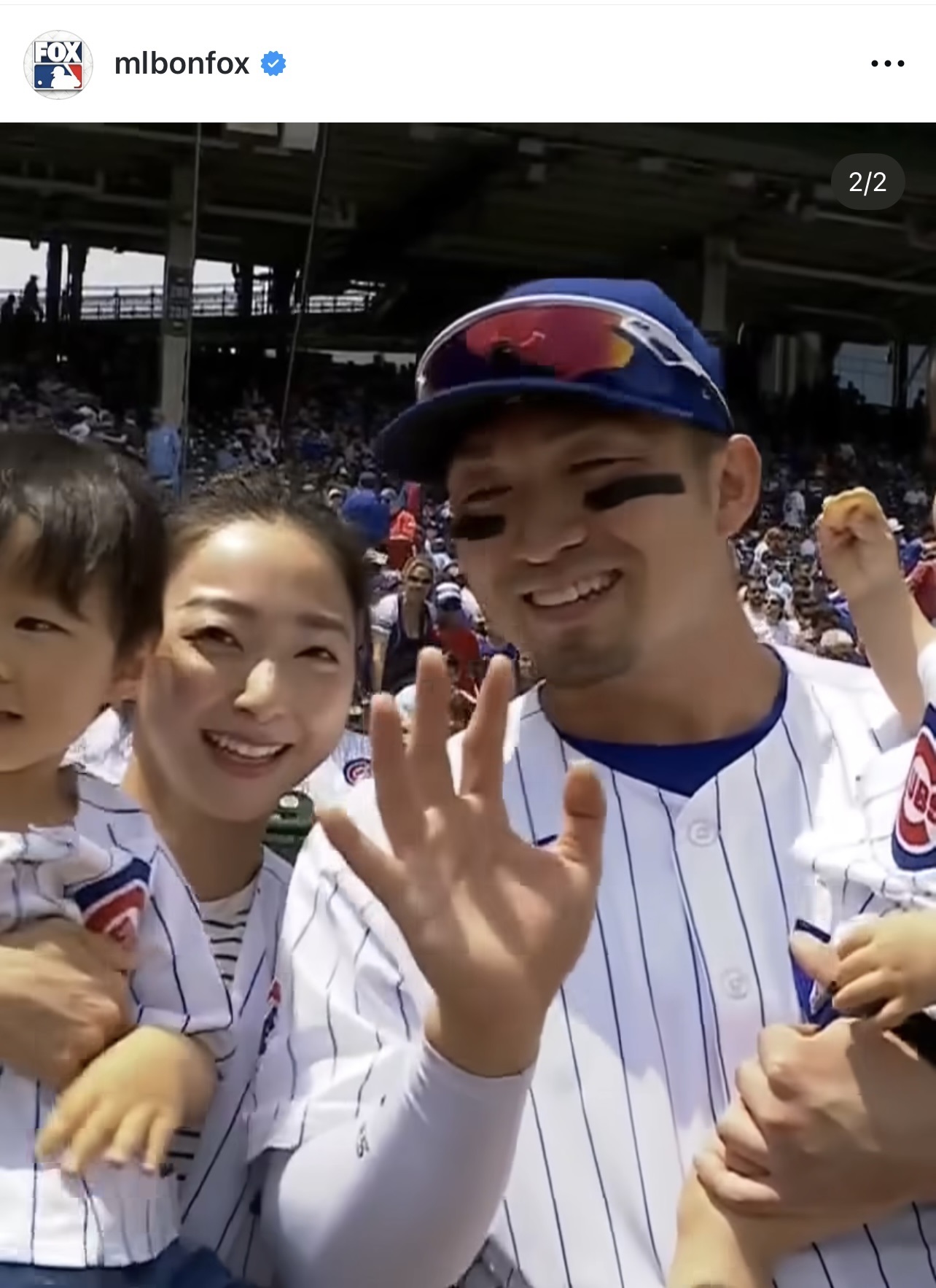 MLB ON FOXのインスタグラムから