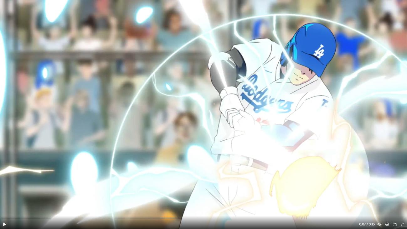 MLBの公式Xから
